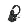 Jabra Evolve2 65 Stereo UC, drahtlos Headset, inkl. Ladestation