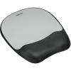 FELLOWES Mausmatte Memory Foam 9175801 silber, mit Handgelenkauflage