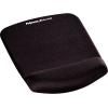 FELLOWES Mausmatte Plushtouch 9252003 schwarz,mit Handgelenkauflage