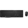 RAPOO X1800S Wireless Deskset 18534 black w/ Optical Mouse