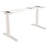 FELLOWES Hubtischgestell Levado 9759001 weiss, höhenverstellbar