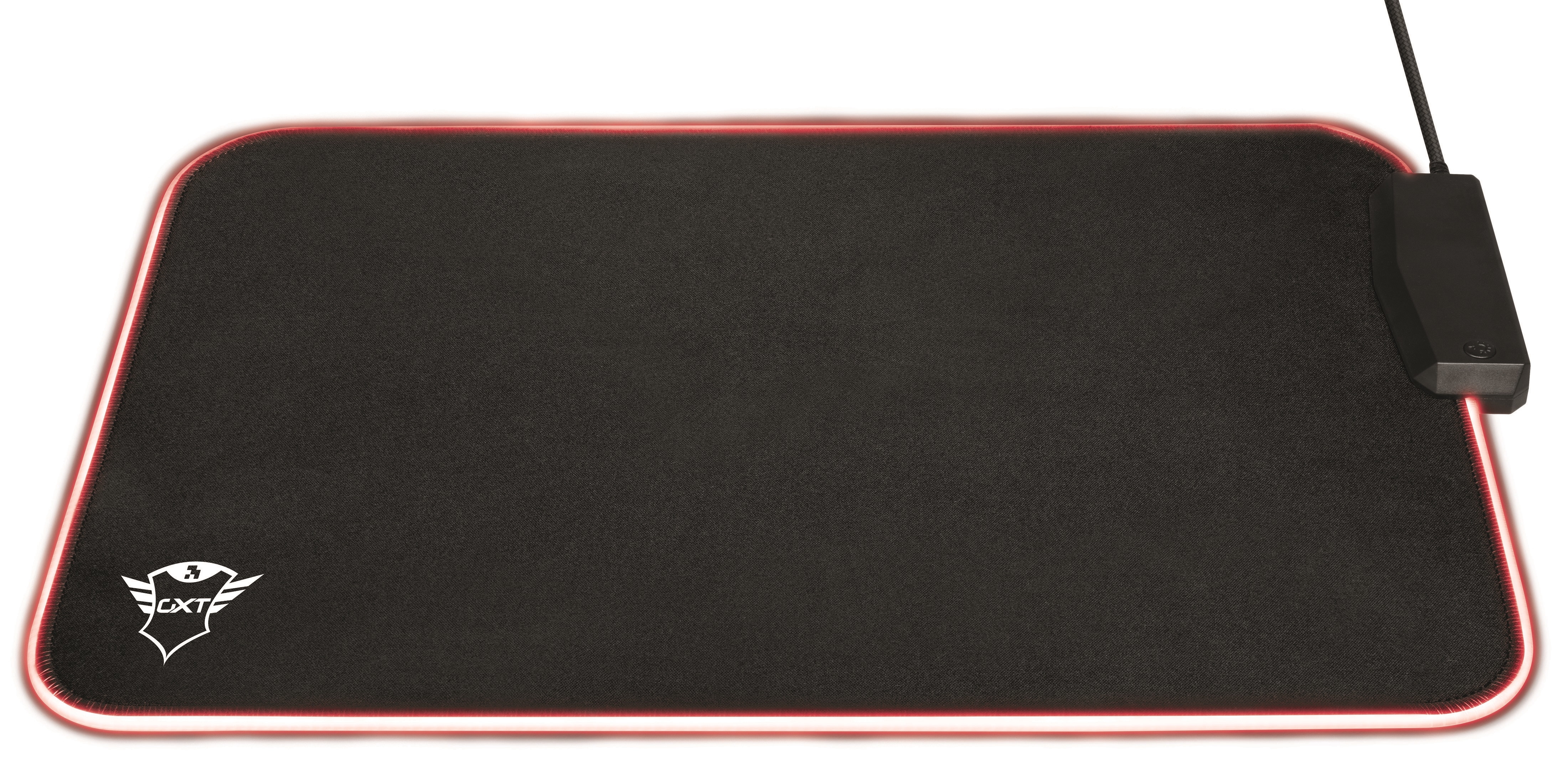 TRUST GXT 765 Glide-Flex RGB 23646 Mouse Pad with USB Hub