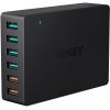 AUKEY Titan Wallcharger 6xUSB-A PA-T11 4xUSB Adaptive, 2xUSB QC 3.0