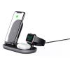 AUKEY Aircore3in1Charging Station LCA3ABK Wireless, Qi, QC, black