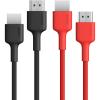 AUKEY Impluse HDMI 2.0 Doublepack CB-H01 Doublepk Black/Red (2x2.0m)