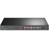 TP-LINK 18-Port Gigabit Rackmount TL-SG1218MP Switch with 16-Port PoE