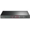 TP-LINK 16-Port Rackmount Switch TL-SL1218P with 16-Port PoE