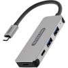 SITECOM USB-C Hub 4 Port CN-384 2x USB 3.1-A + 2x USB-C 5Gbps SITECOM USB-C Hub 4 Port CN-384 2x USB 3.1-A + 2x USB-C 5Gbps