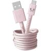 FRESH'N REBEL USB A-USB C 3A 480Mbps 2UCC200SP 2m Smokey Pink