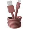 FRESH'N REBEL USB A-USB C 3A 480Mbps 2UCC200SR 2m Safari Red