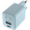 FRESH'N REBEL Mini Charger USB-C + A PD 2WC30DB Dusky Blue 30W