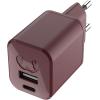 FRESH'N REBEL Mini Charger USB-C + A PD 2WC30DM Deep Mauve 30W