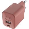 FRESH'N REBEL Mini Charger USB-C + A PD 2WC30SR Safari Red 30W
