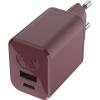FRESH'N REBEL Mini Charger USB-C + A PD 2WC45DM Deep Mauve 45W