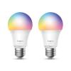 TP-LINK Leuchtmittel LED E27 2-Pack Tapo L530E(2-pack) Wifi, dimmbar, Mulitcolor