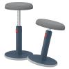 LEITZ Sitz-/ Stehhocker Cosy 6518-00-89 grau Sitzhöhe 46-79 cm 1 Stk