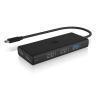 ICY BOX USB-C DockingStation IB-DK4011-CPD with integrated cable