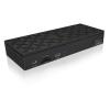 ICY BOX DisplayLink DockingStation blk IB-DK2288AC 4x HDMI+DP,3x USB 3.2, 2.5GLAN