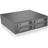 ICY BOX Backplane, 4xSATA 2,5inch IB-2242SSK HDD (6-15 mm) für 1x5,25inch