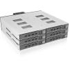 ICY BOX Backplane, 6x 2,5inch HDD/SSDs IB-2260SSK-12G SATA/SAS Einbauschacht