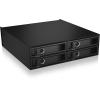 ICY BOX Backplane, 4x U.2 2,5inch NVMe IB-2242U2K SSD (6-15 mm) für 1x 5,25inch