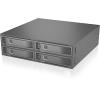 ICY BOX Backplane, 4x SAS/SATA 2,5inch IB-2242SAS-12G HDD für 1x 5,25inch, 12 G,
