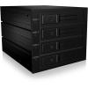 ICY BOX Backplane, 4x SAS/SATA 3,5inch IB-564SAS-12G HDD in 3x 5,25in 1x MiniSAS HD