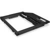 ICY BOX Adapter für 2,5inch HDD/SSD IB-AC649 in 9-9,5 mm Notebook DVD-Scha
