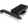 ICY BOX PCIe-Karte, 1x M.2 PCIe NVMe IB-PCI214M2-HSL SSD PCIe 4.0