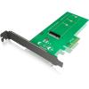 ICY BOX PCIe-Karte, M.2 PCIe SSD zu IB-PCI208 PCIe 4.0, FP
