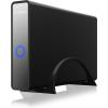 ICY BOX Ext. Gehäuse 2,5'' o. 3,5'' IB-382H-C31 USB 3.2 G2 integrierter Hub