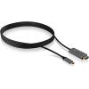 ICY BOX USB C zu HDMI Kabel, 1,8 m, IB-CB020-C 4K@60 Hz, HDCP 2.2, Aluminium