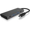 ICY BOX USB-C zu 2x USB-A & C Hub IB-HUB1428-C31 USB 3.1 G2, 13cm Kabel