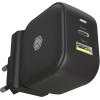 ICY BOX 2 Port Steckerladegerät IB-PS106-PD USB-C & USB-A, PD 3.0, QC 3.0