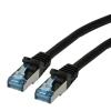 ROLINE Patchkabel, CAT.6a S/FTP 21.15.2859 Black, halogenfrei, CL 20m