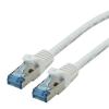 ROLINE Patchkabel, CAT.6a S/FTP 21.15.2862 White, halogenfrei, CL 2m