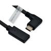 ROLINE USB-C-C, Videokabel-Verl. 11.04.5496 Black, ST/BU 2m