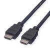 VALUE HDMI High Speed Kabel 11.99.5537 Black, ST/ST, 1080p, 3D 3m