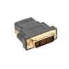 ROLINE DVI-D (24+1) - HDMI Adapter 12.03.3116 Black, ST/BU, 1080p