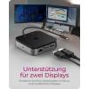 ICY BOX USB4 DockingStation Dual IB-DK408-C41 1x HDMI+DP,3x USB 3.2, Gigabit