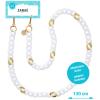 ZANAÉ Phone Necklace Precious Halley 18326 Milky Way white / gold