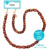 ZANAÉ Phone Necklace Caramel 18321 Cosy Capuccino caramel