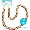 ZANAÉ Phone Wristlace Golden Stone 17448 Leopard & Gold animal print