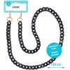 ZANAÉ Phone Necklace Marble Vibe 17379 Mineral Winter black