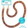 ZANAÉ Phone Necklace Tortoise Shell 17668 Mineral Spring red