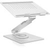 ICY BOX Rotatable and fully adjustable IB-NH400-R notebook stand silver