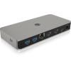 ICY BOX USB4 DockingStation IB-DK2880-C41 2x8K HDMI, 3x USB-A 1x USB-C