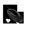 KENSINGTON Pro Fit Ergo Mouse K75403EU wired blk