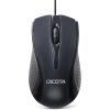DICOTA Wired Mouse D32011 Black