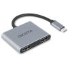 DICOTA Docking Station 4-in-1 USB-C D32063 4K HDMI PD 100W portable